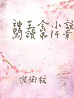 神王令小说免费阅读第14章