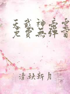 天武神帝云飞扬免费无弹窗