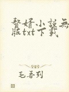 赘婿小说无删减版txt下载