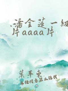 .潘金莲一级淫片aaaa片