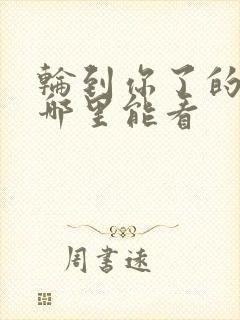 轮到你了的日剧哪里能看