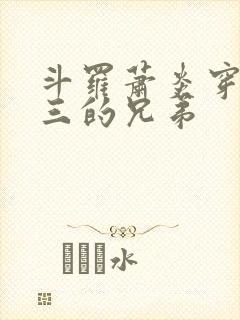 斗罗萧炎穿成唐三的兄弟