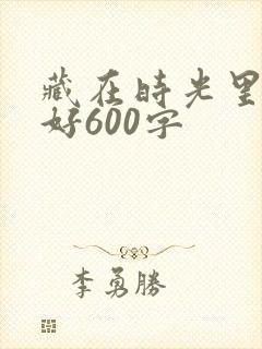 藏在时光里的美好600字