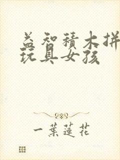 益智积木拼装桌玩具女孩