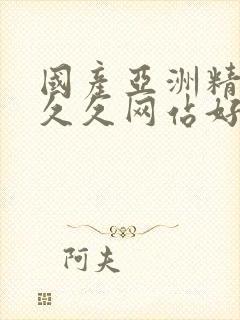 国产亚洲精品久久久网站好久