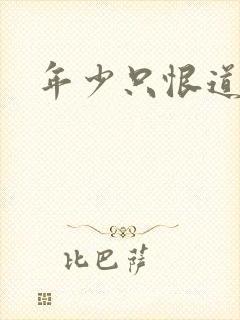 年少只恨道缘浅