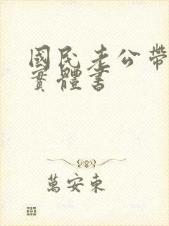 国民老公带回家实体书