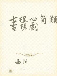 七根心简类似的电视剧