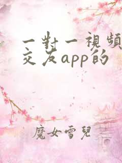 一对一视频聊天交友app的