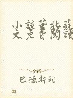 小说萧北苏婉全文免费阅读