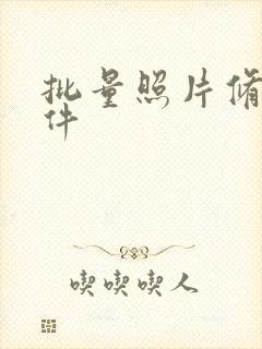 批量照片修图软件