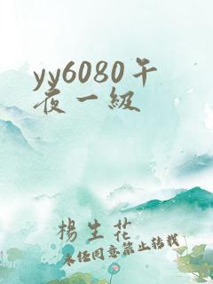 yy6080午夜一级