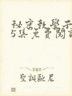 秘密教学子豪65集免费阅读