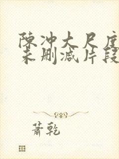 陈冲大尺度床戏未删减片段