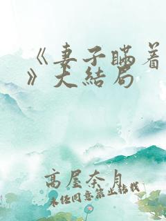 《妻子瞒着丈夫》大结局