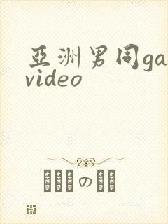 亚洲男同gayvideo