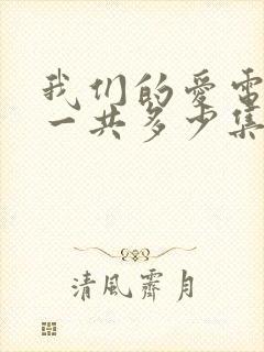 我们的爱电视剧一共多少集