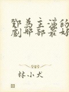 邓为主演的电视剧哪部最好看