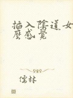 插入阴道女人什么感觉