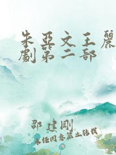 朱亚文王丽坤新剧第二部