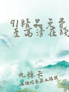 91精品免费国产高清在线