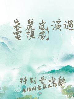 朱丽岚演过哪些电视剧