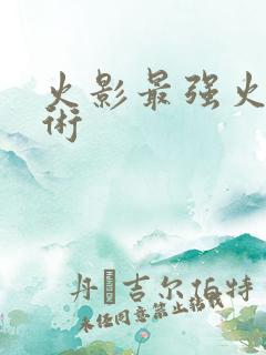 火影最强火遁忍术