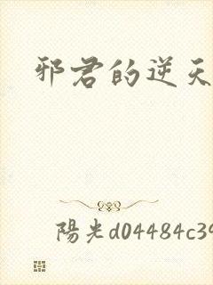 邪君的逆天狂妃