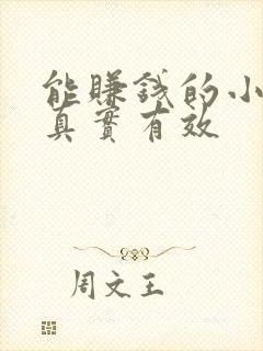 能赚钱的小游戏真实有效