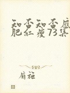 知否知否应是绿肥红瘦73集