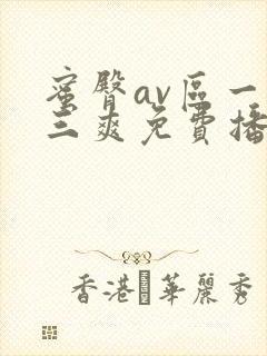 蜜臀av区一二三爽免费播放