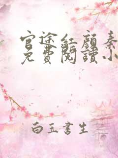 官途红颜秦天明免费阅读小说