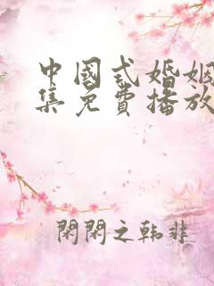 中国式婚姻40集免费播放