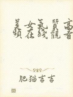 美女气质高清视频在线观看