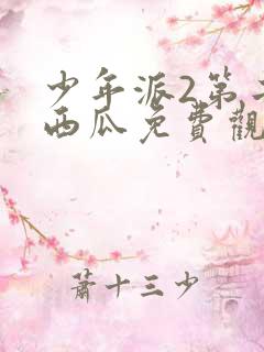 少年派2第二季西瓜免费观看