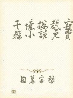 千亿总裁宠妻上瘾小说免费