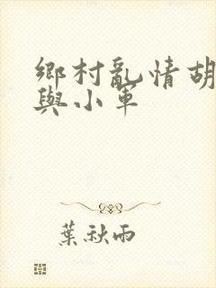 乡村乱情胡秀英与小军