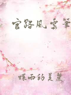官路风云笔趣阁