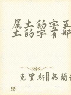 属土的字五行属土的字有哪些女孩