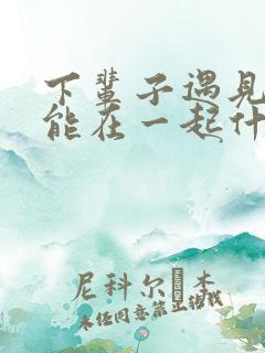 下辈子遇见你还能在一起什么歌