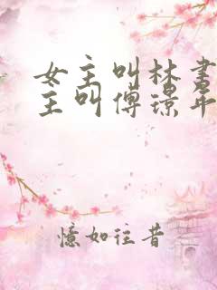 女主叫林书音男主叫傅璟年的小说