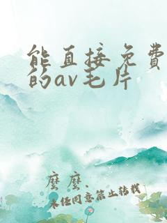 能直接免费观看的av毛片