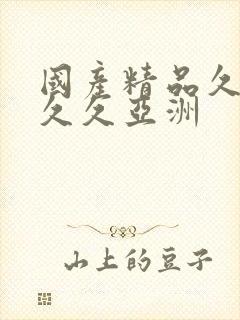 国产精品久久久久久亚洲