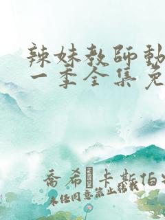 辣妹教师动漫第一季全集免费观看