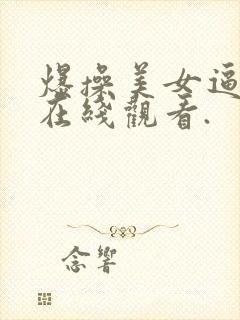 爆操美女逼视频在线观看.