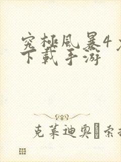 究极风暴4免费下载手游