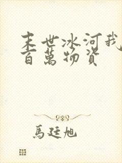 末世冰河我囤了百万物资