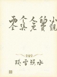 两个人的小森林全集免费观看电视剧