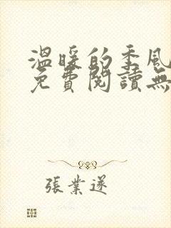 温暖的季风小说免费阅读无弹窗