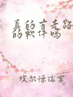 真的有走路赚钱的软件吗